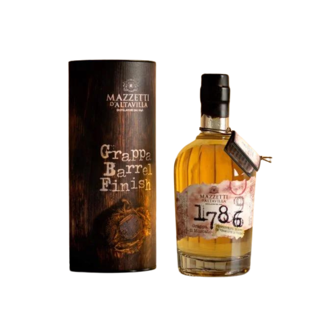 Grappa di Moscato '1786 in Botti di Vermouth' Mazzetti d'Altavilla