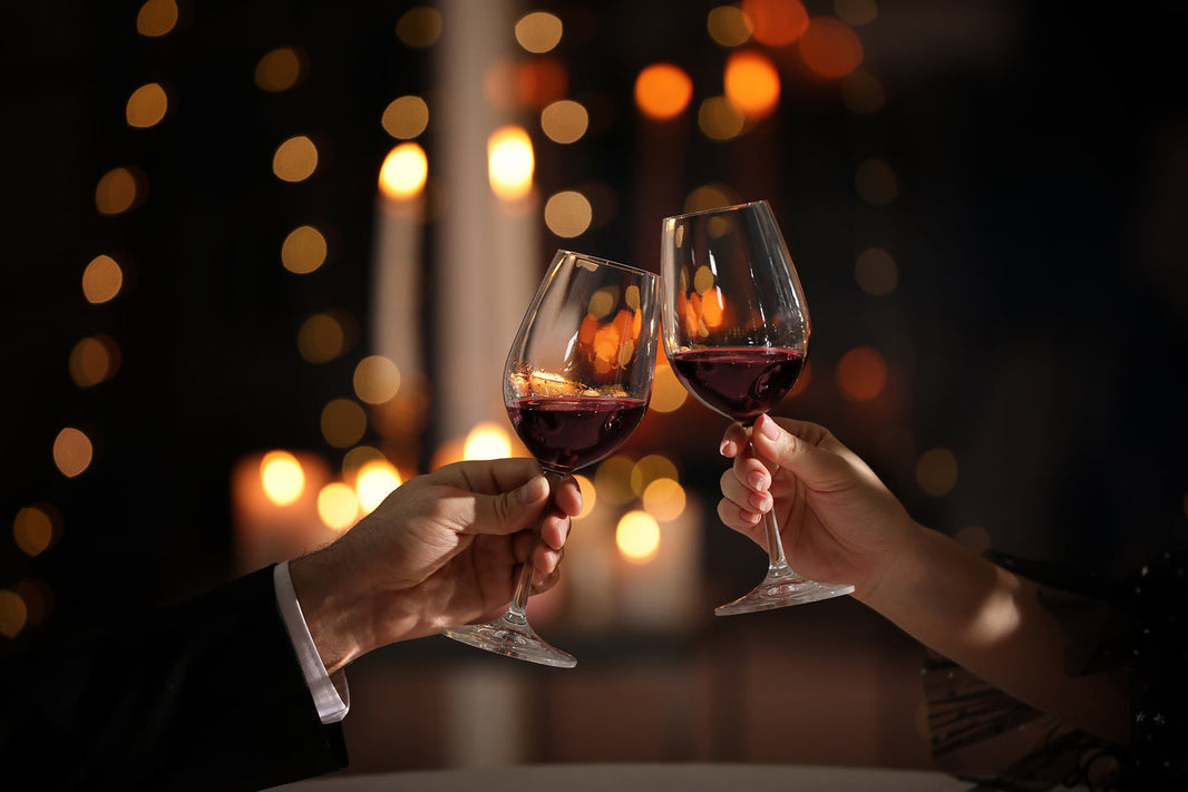 San Valentino in quattro calici: vini per ogni momento della serata.
