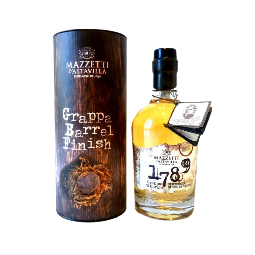 Grappa di Barolo '1789 in Botti di Bourbon' Mazzetti d'Altavilla