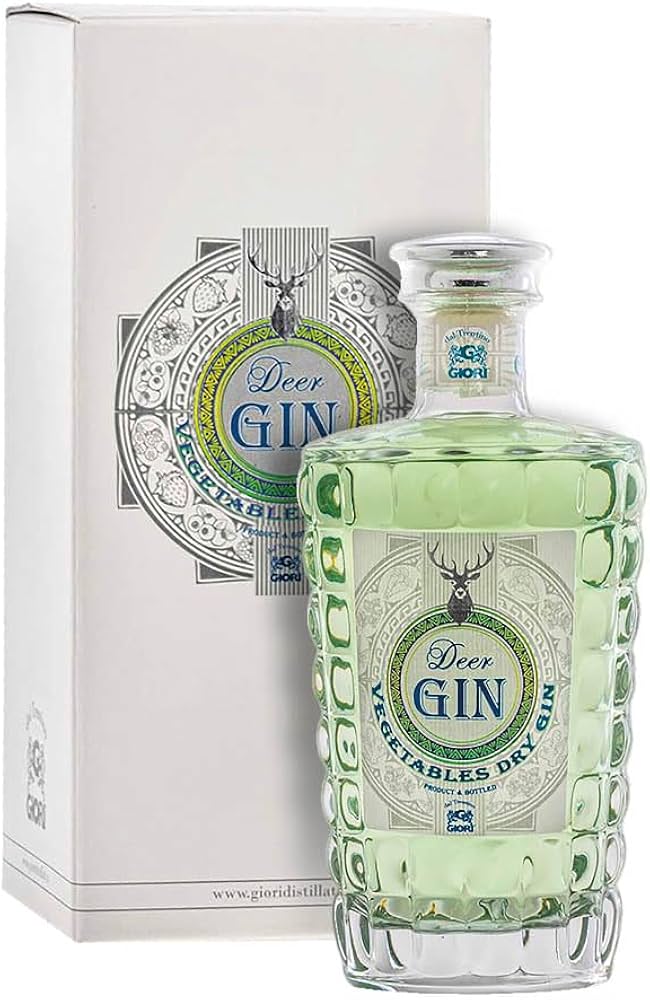 Deer Premium Dry Gin Vegetable Giori cl. 70 Vol 46% Astuccio