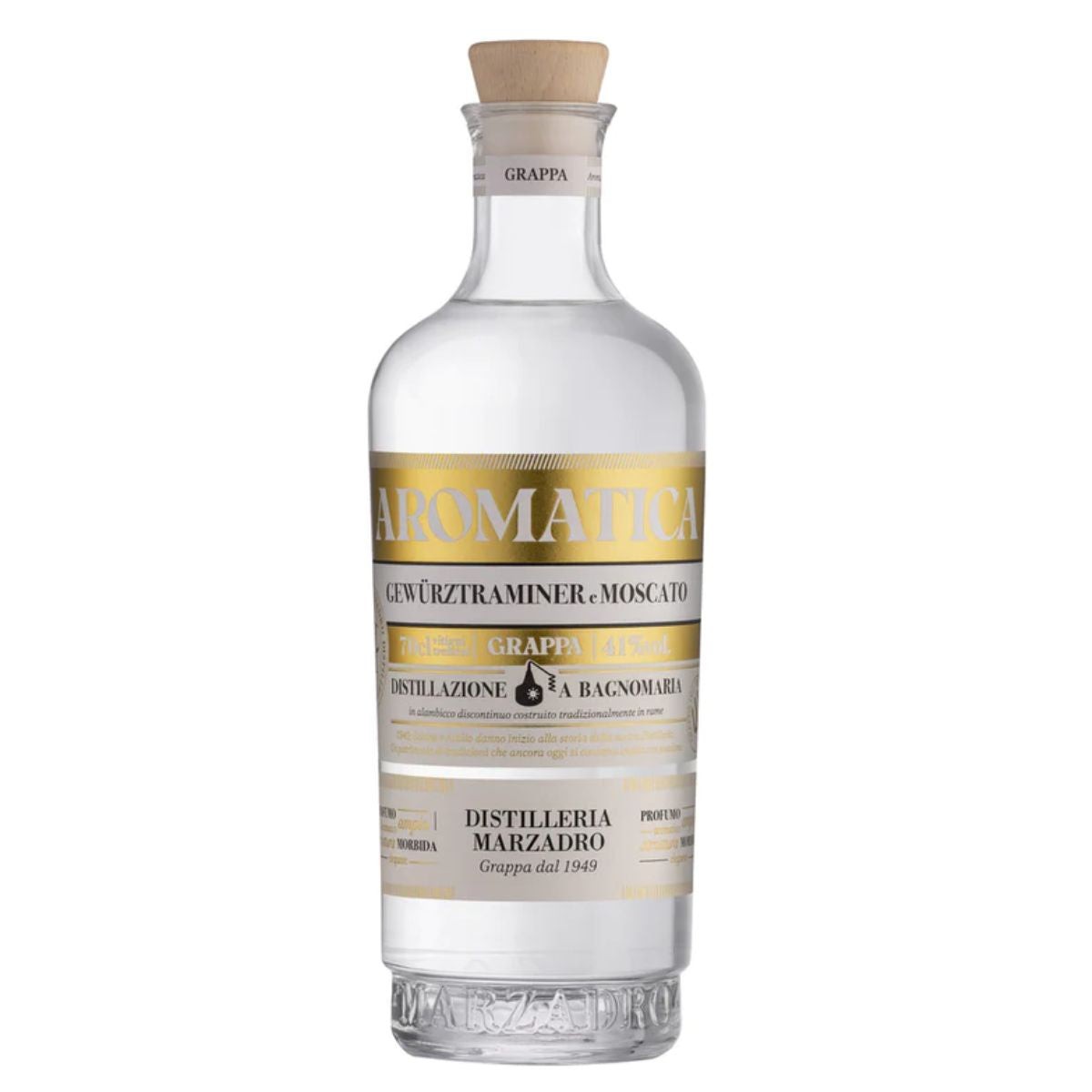 Grappa Bianca Aromatica Bivitigno Marzadro 