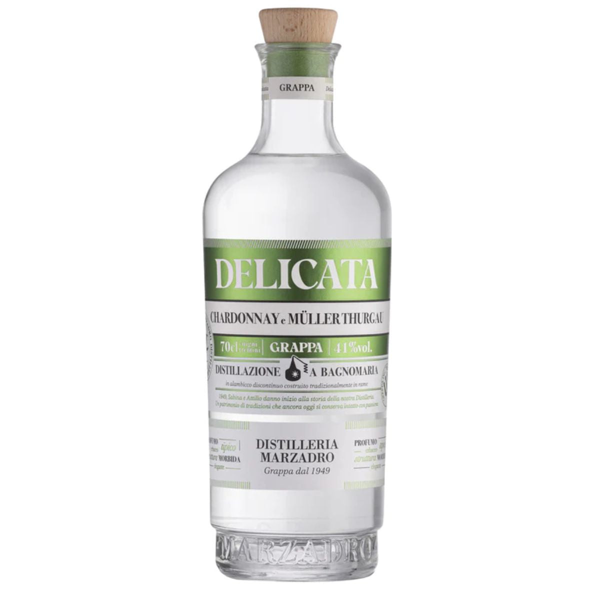Grappa Bianca Delicata Bivitigno Marzadro