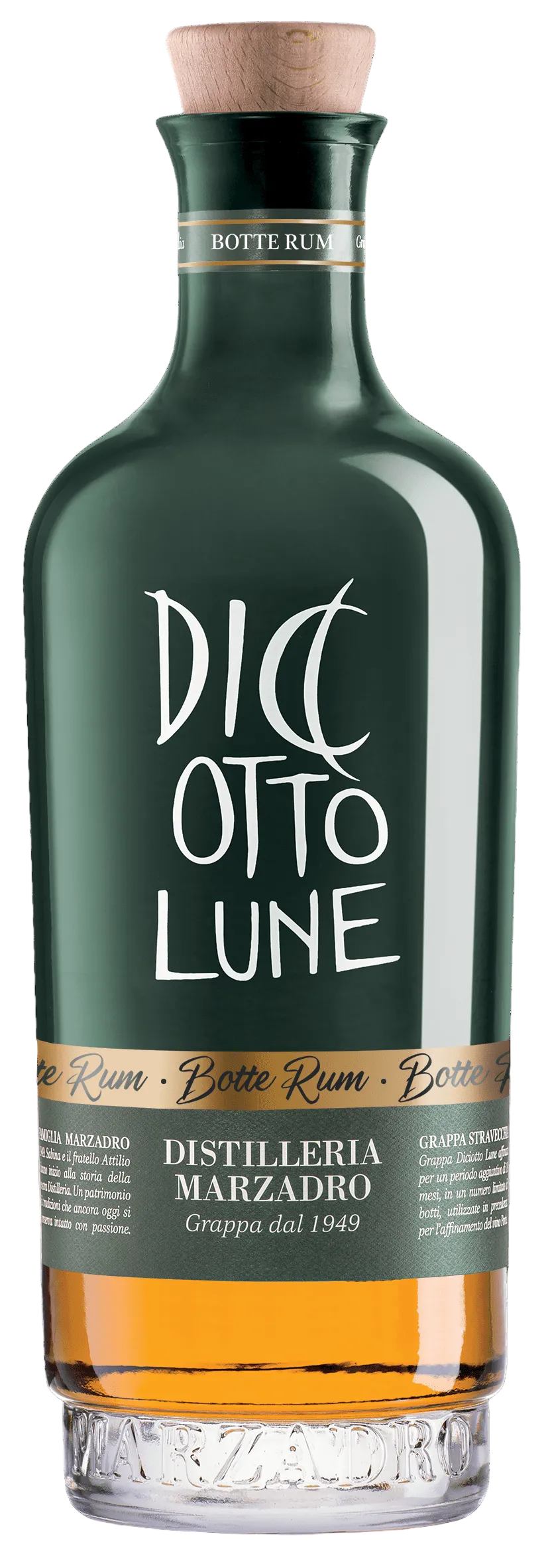 Grappa Le Diciotto Lune Riserva Rum Marzadro