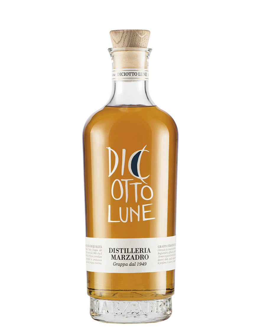 Grappa Stravecchia Le Diciotto Lune Marzadro