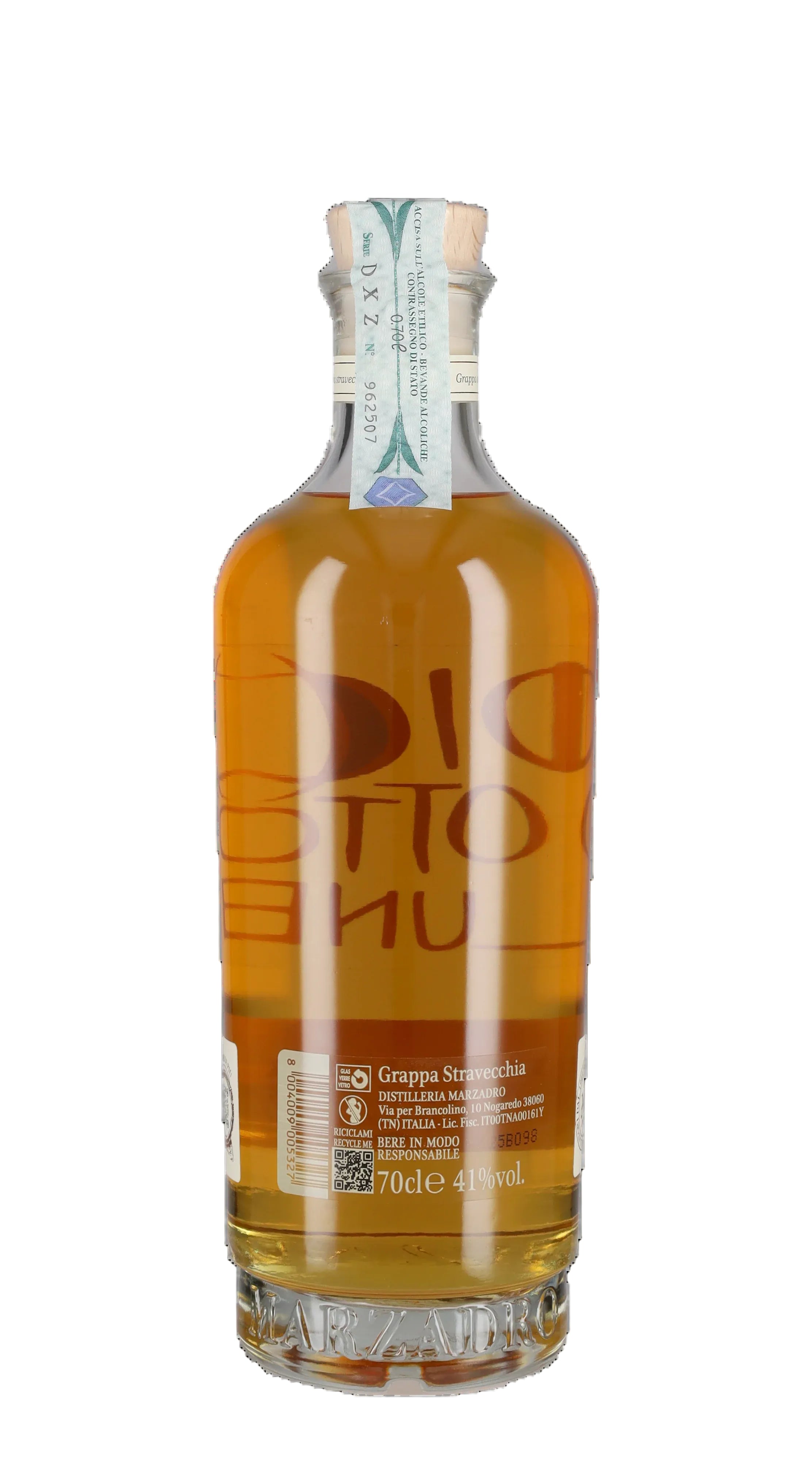 Grappa Stravecchia Le Diciotto Lune Marzadro