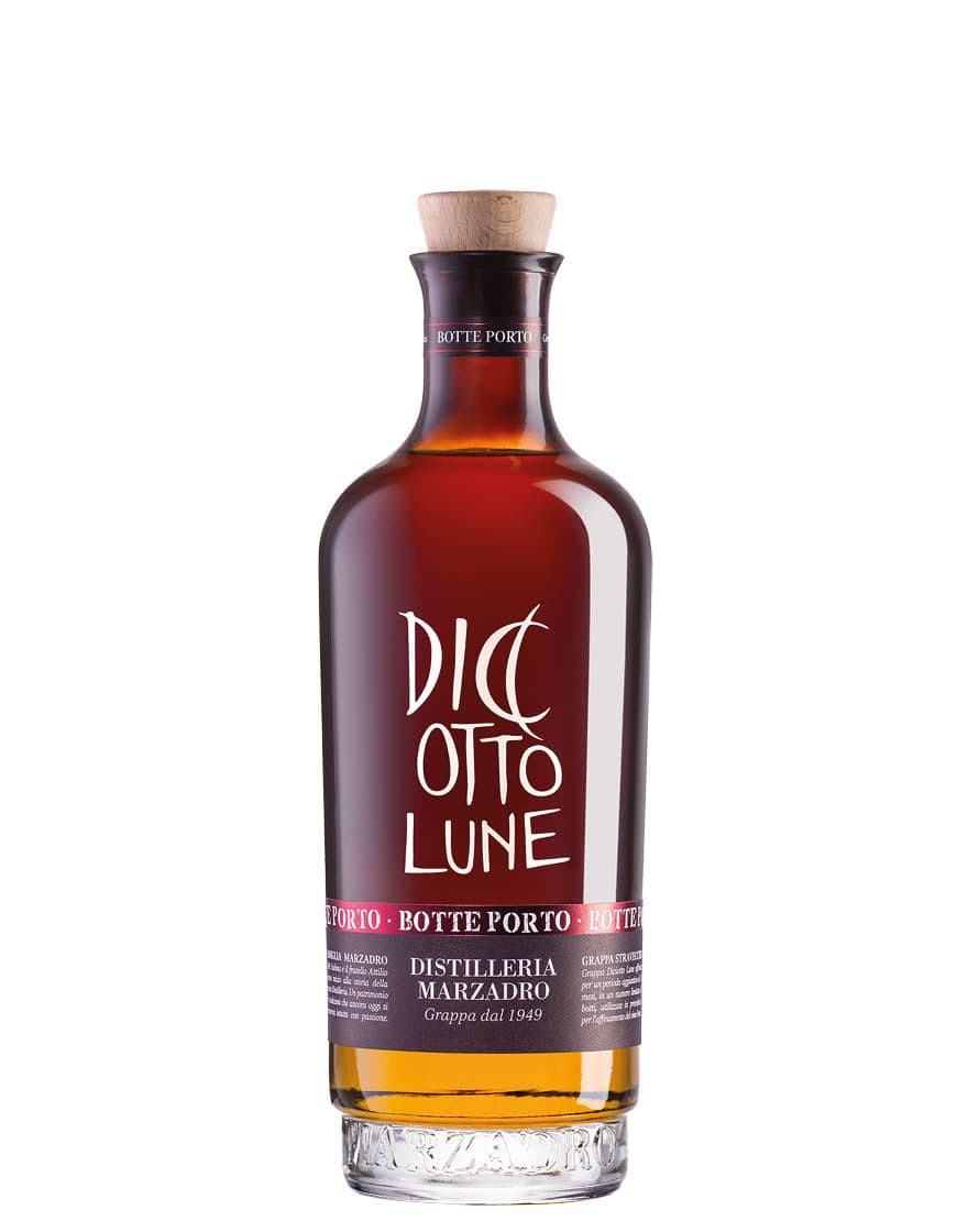 Grappa Stravecchia Le Diciotto Lune Riserva Botte Porto Marzadro