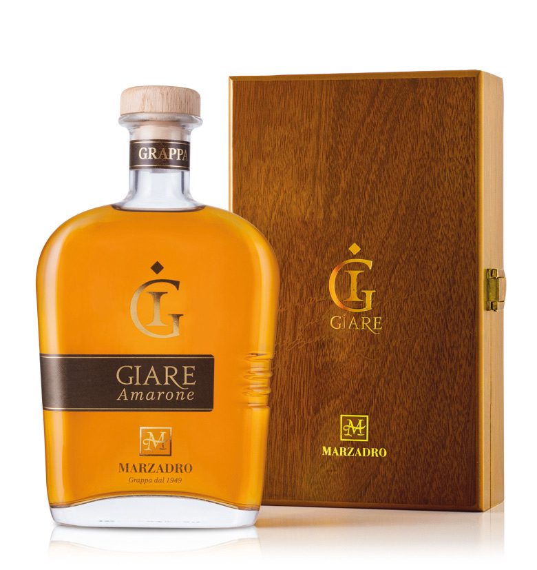 Grappa di Amarone 'Le Giare' Marzadro Legno cl.200 