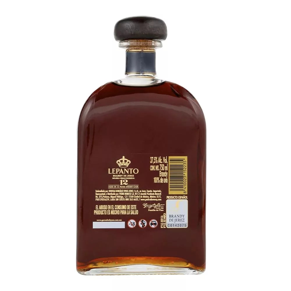 Lepanto Solera Gran Reserva Brandy 12 Years