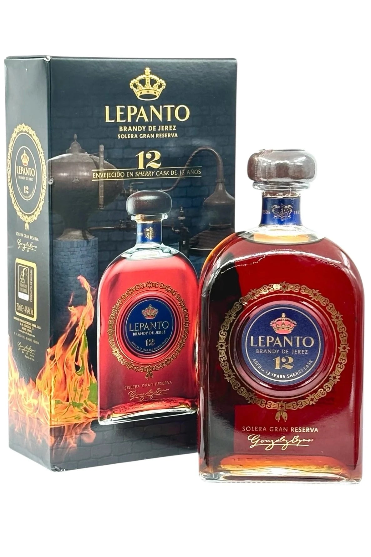 Lepanto Solera Gran Reserva Brandy 12 Years
