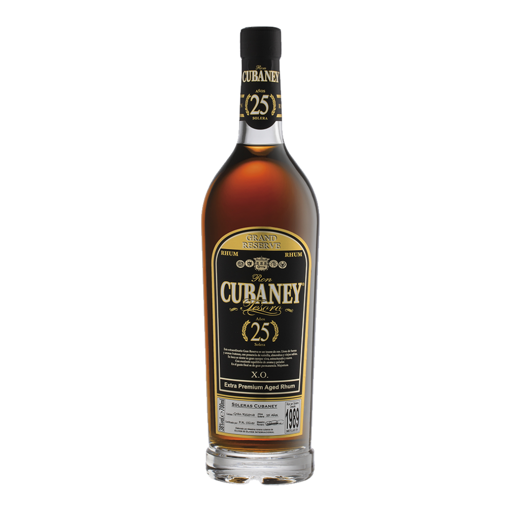 Rum Cubaney grand reserve Tesoro 25Y