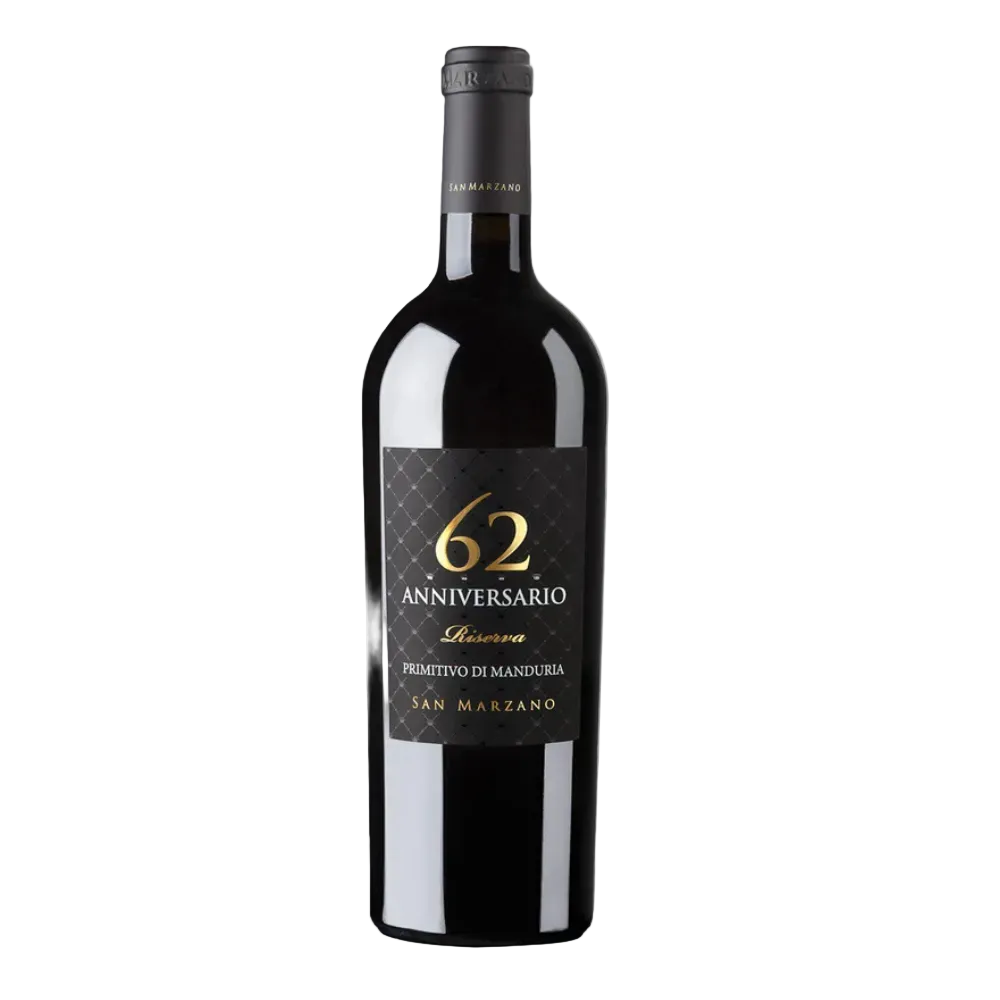 San Marzano Anniversario 62 Primitivo di Manduria DOP