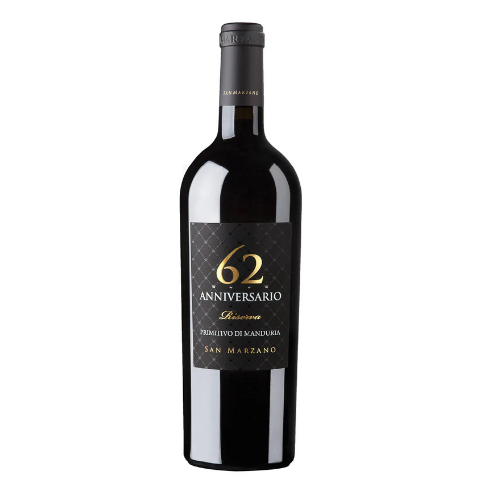 San Marzano Anniversario 62 Primitivo di Manduria DOP