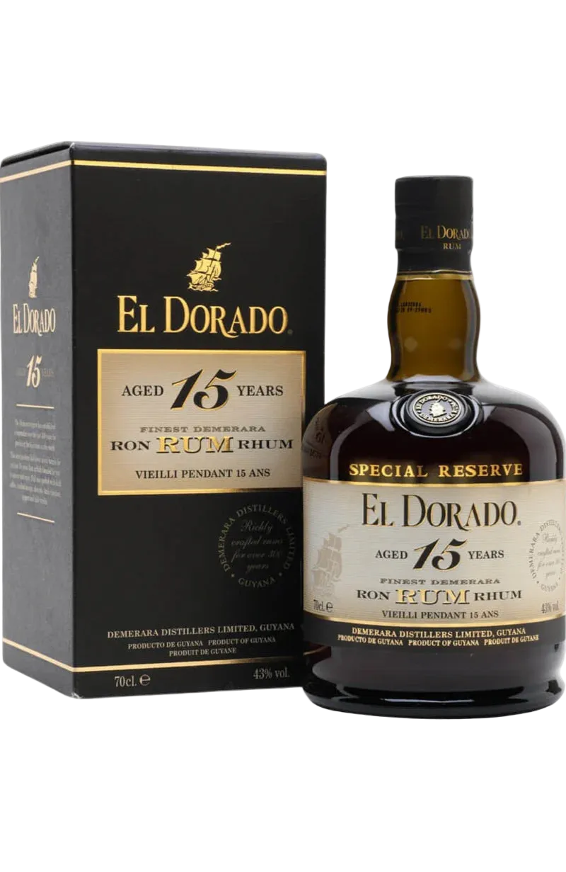 Ron El Dorado 15Y 43° 