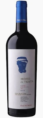 MORO DI TESTA cl.75-Terre Siciliane IGT 2019-Feudi del Pisciotto CassaX6 Bottiglie