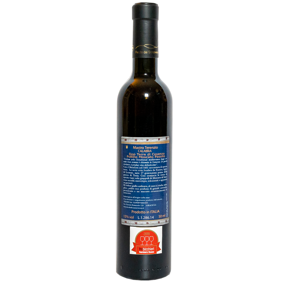 Mastro Terenzio Moscato Passito Pollino