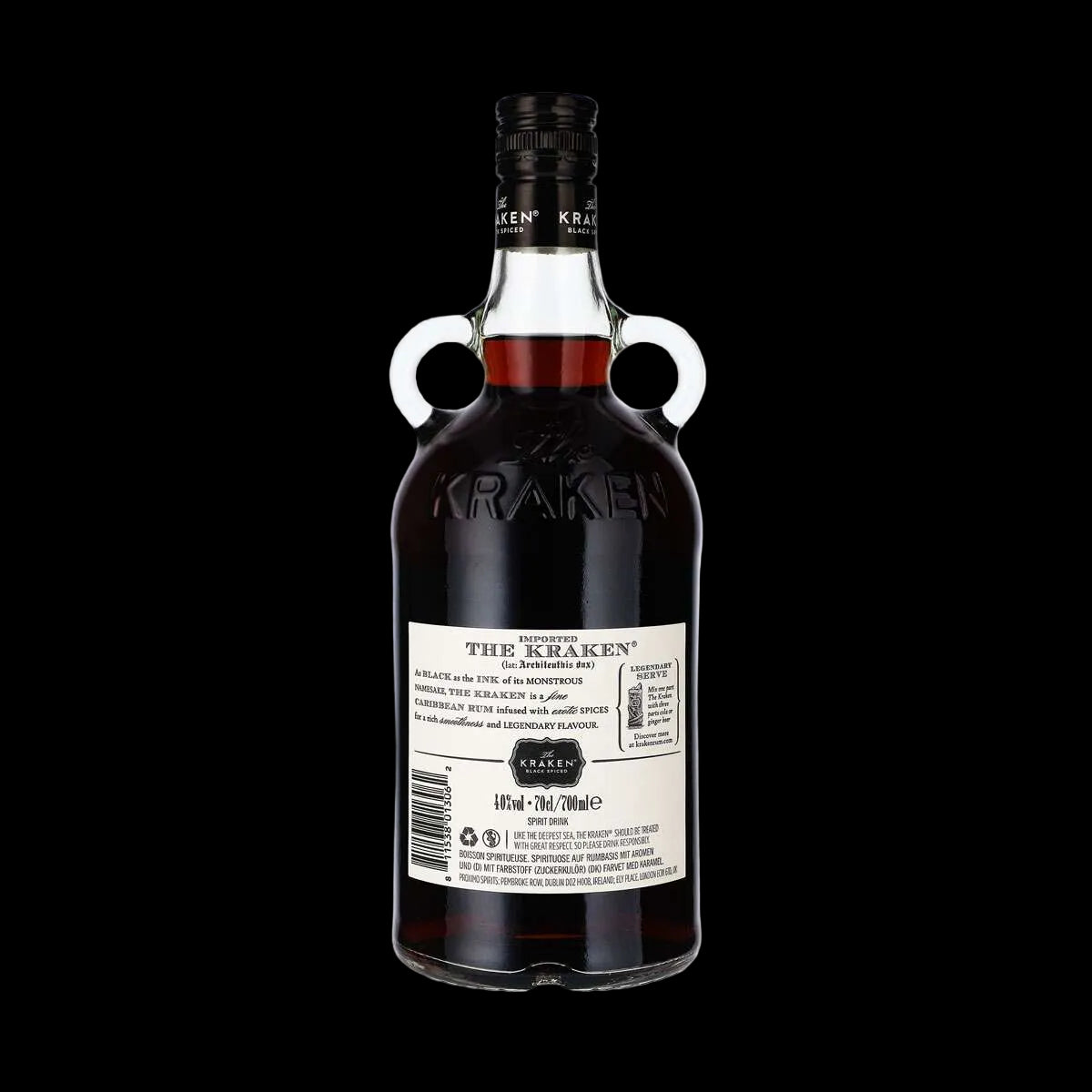Rum KRAKEN Black Spiced 40°